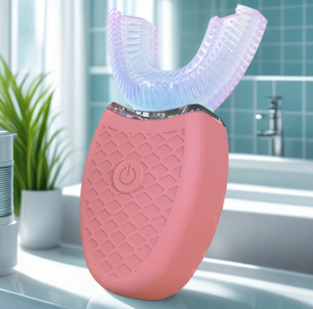 360 Degrees Intelligent Automatic  Electric Toothbrush U Type 3 Modes Tooth Brush
