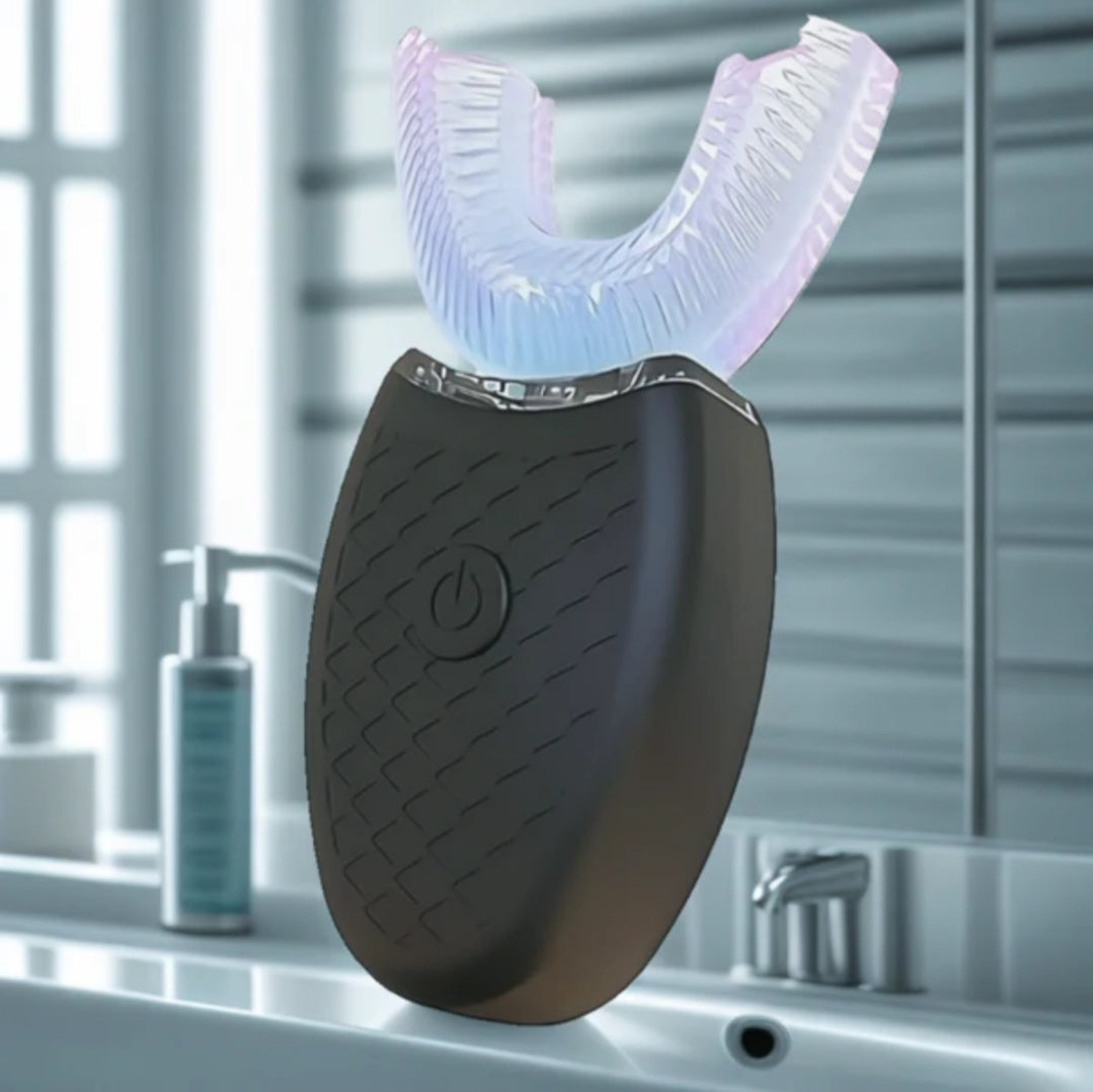 360 Degrees Intelligent Automatic  Electric Toothbrush U Type 3 Modes Tooth Brush